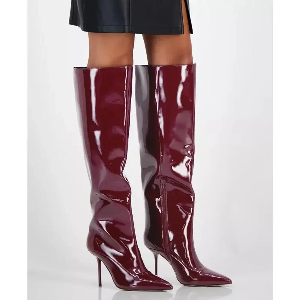 AAJ By Aminah Women's Isabella Tall Boots Size 6.5 MSRP $290